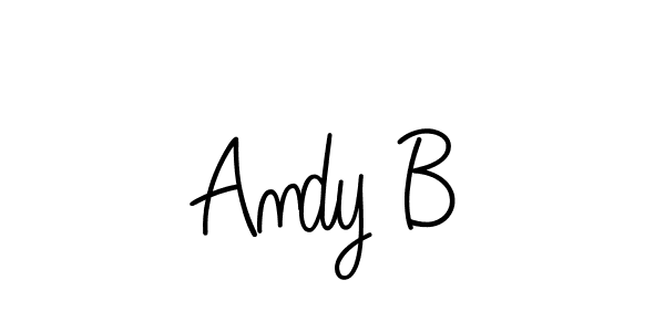 Make a beautiful signature design for name Andy B. Use this online signature maker to create a handwritten signature for free. Andy B signature style 5 images and pictures png