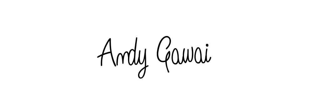 Make a beautiful signature design for name Andy Gawai. Use this online signature maker to create a handwritten signature for free. Andy Gawai signature style 5 images and pictures png