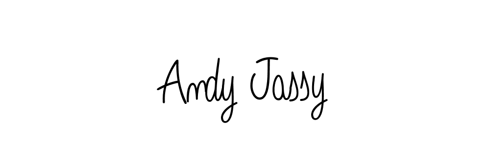 Use a signature maker to create a handwritten signature online. With this signature software, you can design (Angelique-Rose-font-FFP) your own signature for name Andy Jassy. Andy Jassy signature style 5 images and pictures png