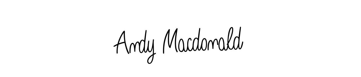 How to make Andy Macdonald signature? Angelique-Rose-font-FFP is a professional autograph style. Create handwritten signature for Andy Macdonald name. Andy Macdonald signature style 5 images and pictures png