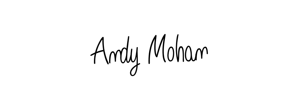 Create a beautiful signature design for name Andy Mohan. With this signature (Angelique-Rose-font-FFP) fonts, you can make a handwritten signature for free. Andy Mohan signature style 5 images and pictures png