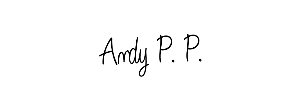 It looks lik you need a new signature style for name Andy P. P.. Design unique handwritten (Angelique-Rose-font-FFP) signature with our free signature maker in just a few clicks. Andy P. P. signature style 5 images and pictures png