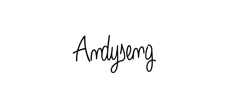 How to Draw Andyseng signature style? Angelique-Rose-font-FFP is a latest design signature styles for name Andyseng. Andyseng signature style 5 images and pictures png