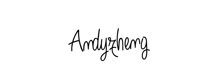 Once you've used our free online signature maker to create your best signature Angelique-Rose-font-FFP style, it's time to enjoy all of the benefits that Andyzheng name signing documents. Andyzheng signature style 5 images and pictures png
