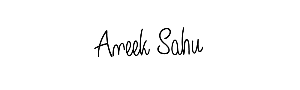 Make a beautiful signature design for name Aneek Sahu. Use this online signature maker to create a handwritten signature for free. Aneek Sahu signature style 5 images and pictures png
