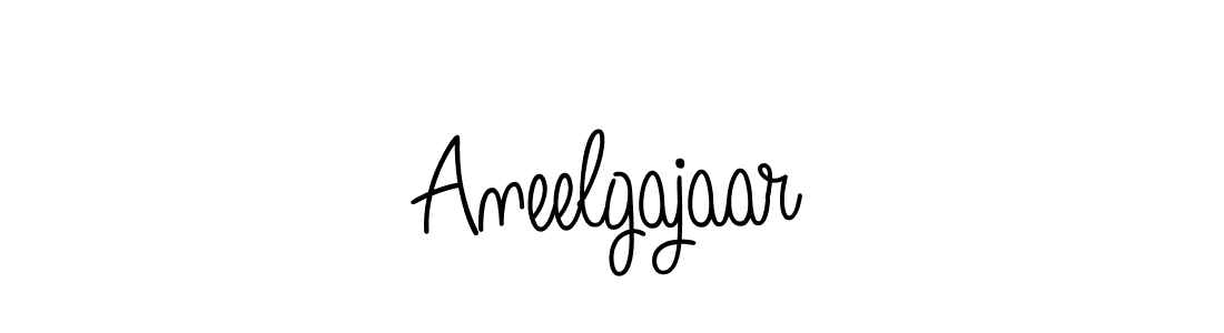 Make a beautiful signature design for name Aneelgajaar. Use this online signature maker to create a handwritten signature for free. Aneelgajaar signature style 5 images and pictures png