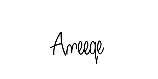 See photos of Aneeqe official signature by Spectra . Check more albums & portfolios. Read reviews & check more about Angelique-Rose-font-FFP font. Aneeqe signature style 5 images and pictures png