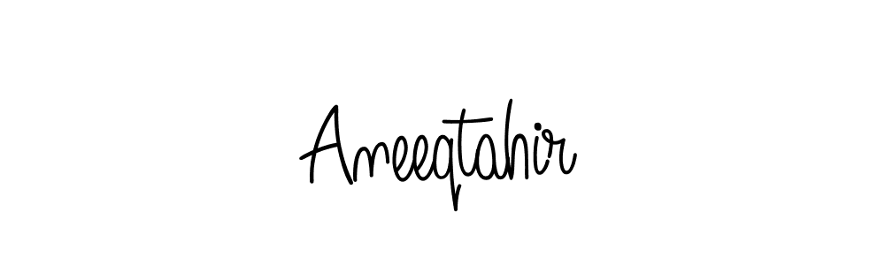 Once you've used our free online signature maker to create your best signature Angelique-Rose-font-FFP style, it's time to enjoy all of the benefits that Aneeqtahir name signing documents. Aneeqtahir signature style 5 images and pictures png