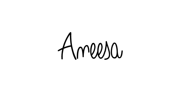 Angelique-Rose-font-FFP is a professional signature style that is perfect for those who want to add a touch of class to their signature. It is also a great choice for those who want to make their signature more unique. Get Aneesa name to fancy signature for free. Aneesa signature style 5 images and pictures png