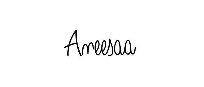 Angelique-Rose-font-FFP is a professional signature style that is perfect for those who want to add a touch of class to their signature. It is also a great choice for those who want to make their signature more unique. Get Aneesaa name to fancy signature for free. Aneesaa signature style 5 images and pictures png