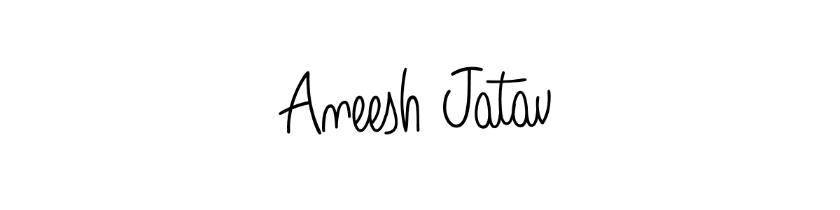 Once you've used our free online signature maker to create your best signature Angelique-Rose-font-FFP style, it's time to enjoy all of the benefits that Aneesh Jatav name signing documents. Aneesh Jatav signature style 5 images and pictures png