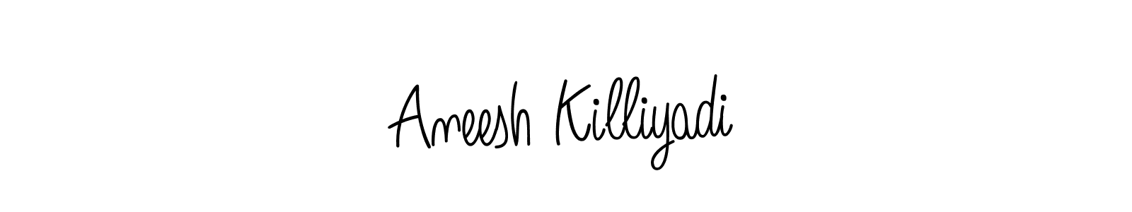 You can use this online signature creator to create a handwritten signature for the name Aneesh Killiyadi. This is the best online autograph maker. Aneesh Killiyadi signature style 5 images and pictures png