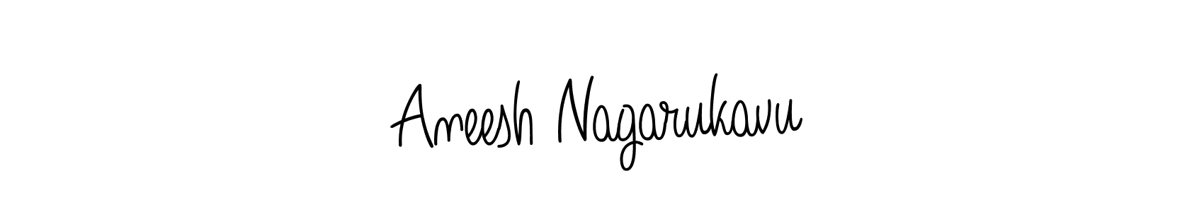 Here are the top 10 professional signature styles for the name Aneesh Nagarukavu. These are the best autograph styles you can use for your name. Aneesh Nagarukavu signature style 5 images and pictures png