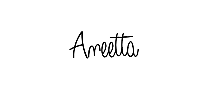 How to Draw Aneetta signature style? Angelique-Rose-font-FFP is a latest design signature styles for name Aneetta. Aneetta signature style 5 images and pictures png