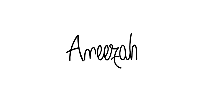 Similarly Angelique-Rose-font-FFP is the best handwritten signature design. Signature creator online .You can use it as an online autograph creator for name Aneezah. Aneezah signature style 5 images and pictures png