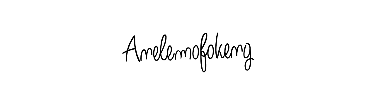 Make a beautiful signature design for name Anelemofokeng. Use this online signature maker to create a handwritten signature for free. Anelemofokeng signature style 5 images and pictures png