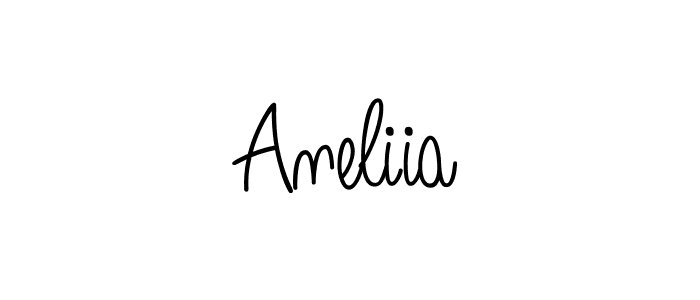 Once you've used our free online signature maker to create your best signature Angelique-Rose-font-FFP style, it's time to enjoy all of the benefits that Aneliia name signing documents. Aneliia signature style 5 images and pictures png