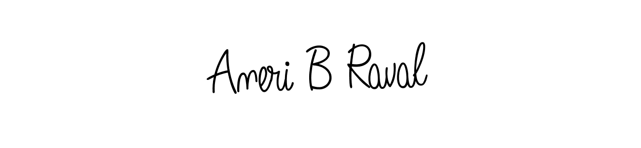 How to Draw Aneri B Raval signature style? Angelique-Rose-font-FFP is a latest design signature styles for name Aneri B Raval. Aneri B Raval signature style 5 images and pictures png