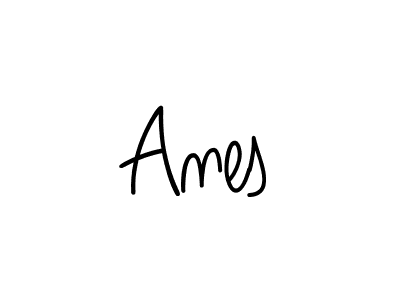 Create a beautiful signature design for name Anes. With this signature (Angelique-Rose-font-FFP) fonts, you can make a handwritten signature for free. Anes signature style 5 images and pictures png