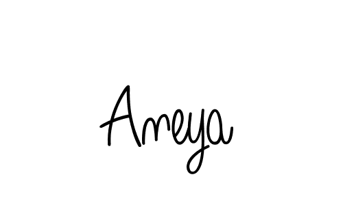 How to make Aneya signature? Angelique-Rose-font-FFP is a professional autograph style. Create handwritten signature for Aneya name. Aneya signature style 5 images and pictures png