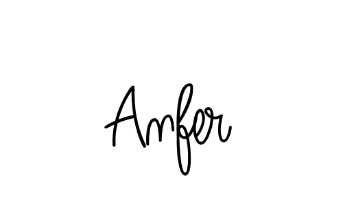 Here are the top 10 professional signature styles for the name Anfer. These are the best autograph styles you can use for your name. Anfer signature style 5 images and pictures png