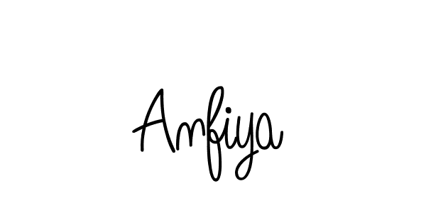 Create a beautiful signature design for name Anfiya. With this signature (Angelique-Rose-font-FFP) fonts, you can make a handwritten signature for free. Anfiya signature style 5 images and pictures png