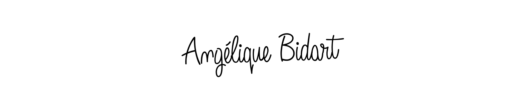 Angélique Bidart stylish signature style. Best Handwritten Sign (Angelique-Rose-font-FFP) for my name. Handwritten Signature Collection Ideas for my name Angélique Bidart. Angélique Bidart signature style 5 images and pictures png