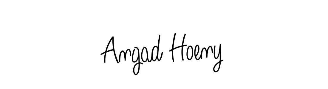 How to make Angad Hoeny signature? Angelique-Rose-font-FFP is a professional autograph style. Create handwritten signature for Angad Hoeny name. Angad Hoeny signature style 5 images and pictures png