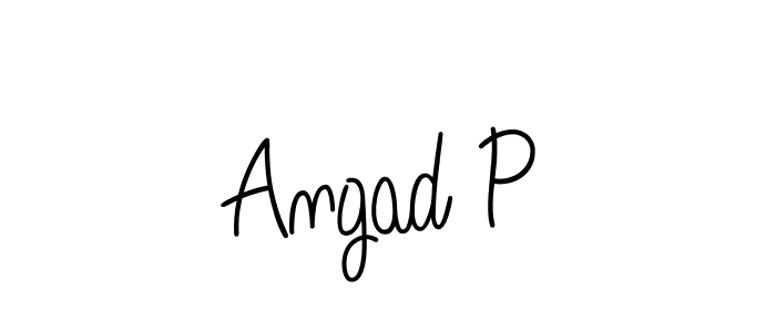 Once you've used our free online signature maker to create your best signature Angelique-Rose-font-FFP style, it's time to enjoy all of the benefits that Angad P name signing documents. Angad P signature style 5 images and pictures png