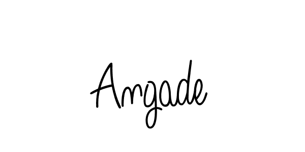 if you are searching for the best signature style for your name Angade. so please give up your signature search. here we have designed multiple signature styles  using Angelique-Rose-font-FFP. Angade signature style 5 images and pictures png