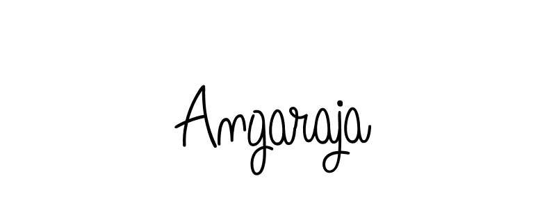 Use a signature maker to create a handwritten signature online. With this signature software, you can design (Angelique-Rose-font-FFP) your own signature for name Angaraja. Angaraja signature style 5 images and pictures png