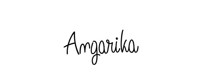 Make a beautiful signature design for name Angarika. Use this online signature maker to create a handwritten signature for free. Angarika signature style 5 images and pictures png