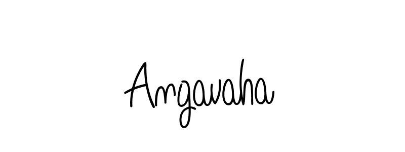 Angavaha stylish signature style. Best Handwritten Sign (Angelique-Rose-font-FFP) for my name. Handwritten Signature Collection Ideas for my name Angavaha. Angavaha signature style 5 images and pictures png