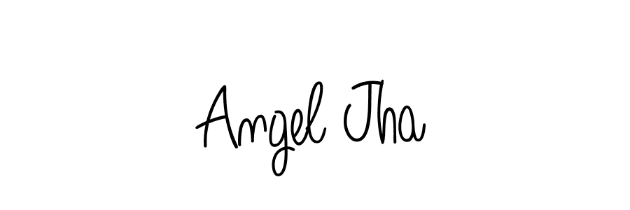 Here are the top 10 professional signature styles for the name Angel Jha. These are the best autograph styles you can use for your name. Angel Jha signature style 5 images and pictures png