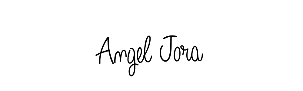 The best way (Angelique-Rose-font-FFP) to make a short signature is to pick only two or three words in your name. The name Angel Jora include a total of six letters. For converting this name. Angel Jora signature style 5 images and pictures png