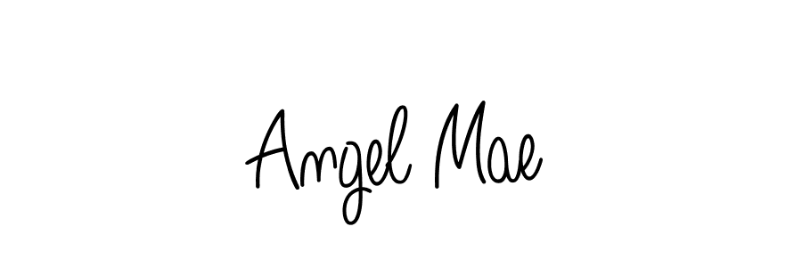 Design your own signature with our free online signature maker. With this signature software, you can create a handwritten (Angelique-Rose-font-FFP) signature for name Angel Mae. Angel Mae signature style 5 images and pictures png