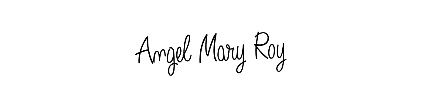 if you are searching for the best signature style for your name Angel Mary Roy. so please give up your signature search. here we have designed multiple signature styles  using Angelique-Rose-font-FFP. Angel Mary Roy signature style 5 images and pictures png