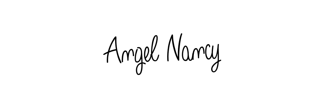 Angelique-Rose-font-FFP is a professional signature style that is perfect for those who want to add a touch of class to their signature. It is also a great choice for those who want to make their signature more unique. Get Angel Nancy name to fancy signature for free. Angel Nancy signature style 5 images and pictures png