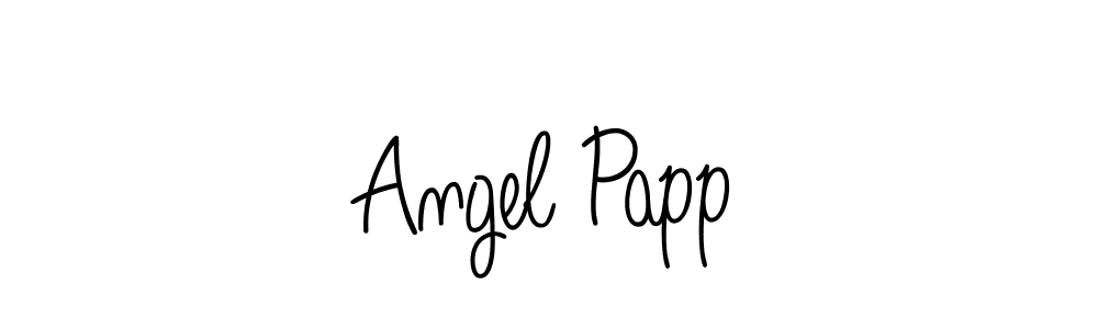 How to Draw Angel Papp signature style? Angelique-Rose-font-FFP is a latest design signature styles for name Angel Papp. Angel Papp signature style 5 images and pictures png