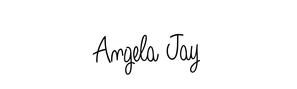 How to Draw Angela Jay signature style? Angelique-Rose-font-FFP is a latest design signature styles for name Angela Jay. Angela Jay signature style 5 images and pictures png