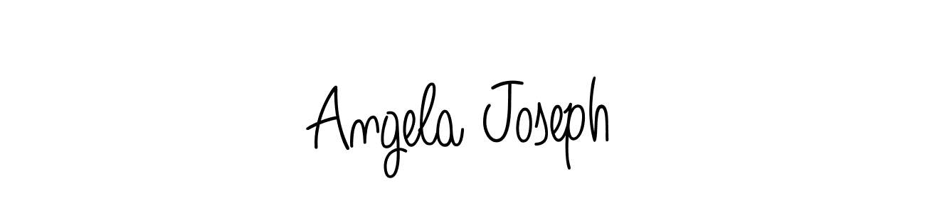 Best and Professional Signature Style for Angela Joseph. Angelique-Rose-font-FFP Best Signature Style Collection. Angela Joseph signature style 5 images and pictures png