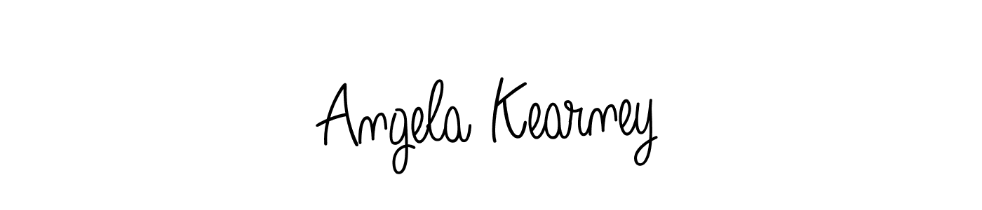 Similarly Angelique-Rose-font-FFP is the best handwritten signature design. Signature creator online .You can use it as an online autograph creator for name Angela Kearney. Angela Kearney signature style 5 images and pictures png