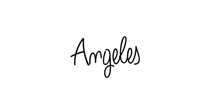 Here are the top 10 professional signature styles for the name Angeles. These are the best autograph styles you can use for your name. Angeles signature style 5 images and pictures png