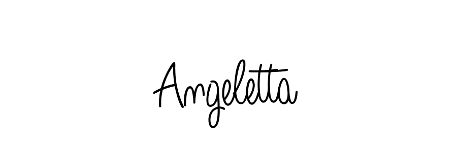 It looks lik you need a new signature style for name Angeletta. Design unique handwritten (Angelique-Rose-font-FFP) signature with our free signature maker in just a few clicks. Angeletta signature style 5 images and pictures png