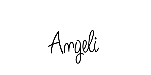 if you are searching for the best signature style for your name Angeli. so please give up your signature search. here we have designed multiple signature styles  using Angelique-Rose-font-FFP. Angeli signature style 5 images and pictures png