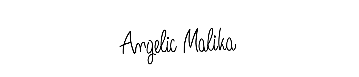 Best and Professional Signature Style for Angelic Malika. Angelique-Rose-font-FFP Best Signature Style Collection. Angelic Malika signature style 5 images and pictures png
