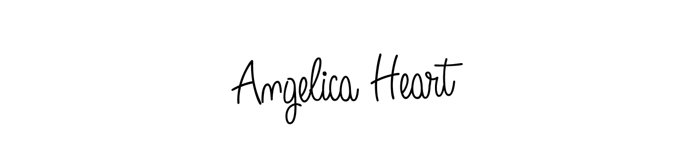 Angelique-Rose-font-FFP is a professional signature style that is perfect for those who want to add a touch of class to their signature. It is also a great choice for those who want to make their signature more unique. Get Angelica Heart name to fancy signature for free. Angelica Heart signature style 5 images and pictures png
