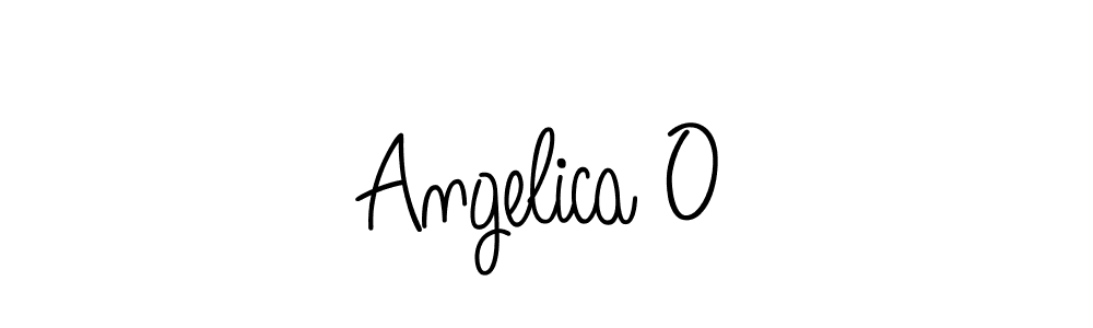Make a beautiful signature design for name Angelica O. With this signature (Angelique-Rose-font-FFP) style, you can create a handwritten signature for free. Angelica O signature style 5 images and pictures png