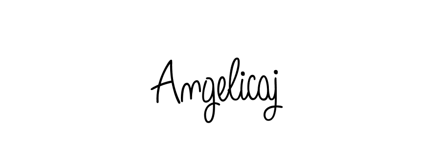 Also You can easily find your signature by using the search form. We will create Angelicaj name handwritten signature images for you free of cost using Angelique-Rose-font-FFP sign style. Angelicaj signature style 5 images and pictures png