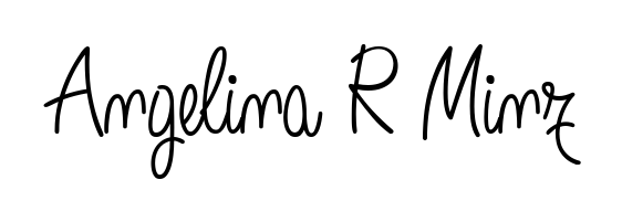 Achieve flawless digital penmanship with Angelina R Minz name in Angelique-Rose-font-FFP font. The perfect tool for creating online signatures. Angelina R Minz signature style 5 images and pictures png